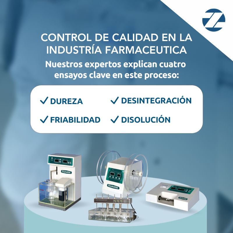 Pruebas físicas de comprimidos: 4 ensayos críticos para garantizar calidad farmacéutica
